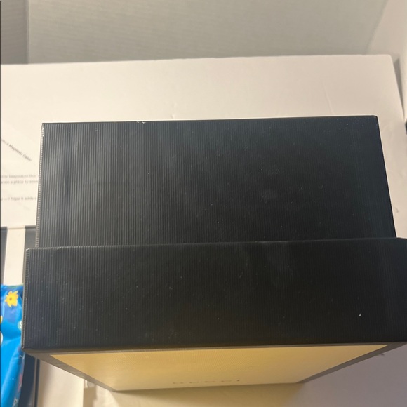 Gucci Ivory and Charcoal Gift Box fits size 40 or 10 women’s shoe Empty box - Picture 6 of 8